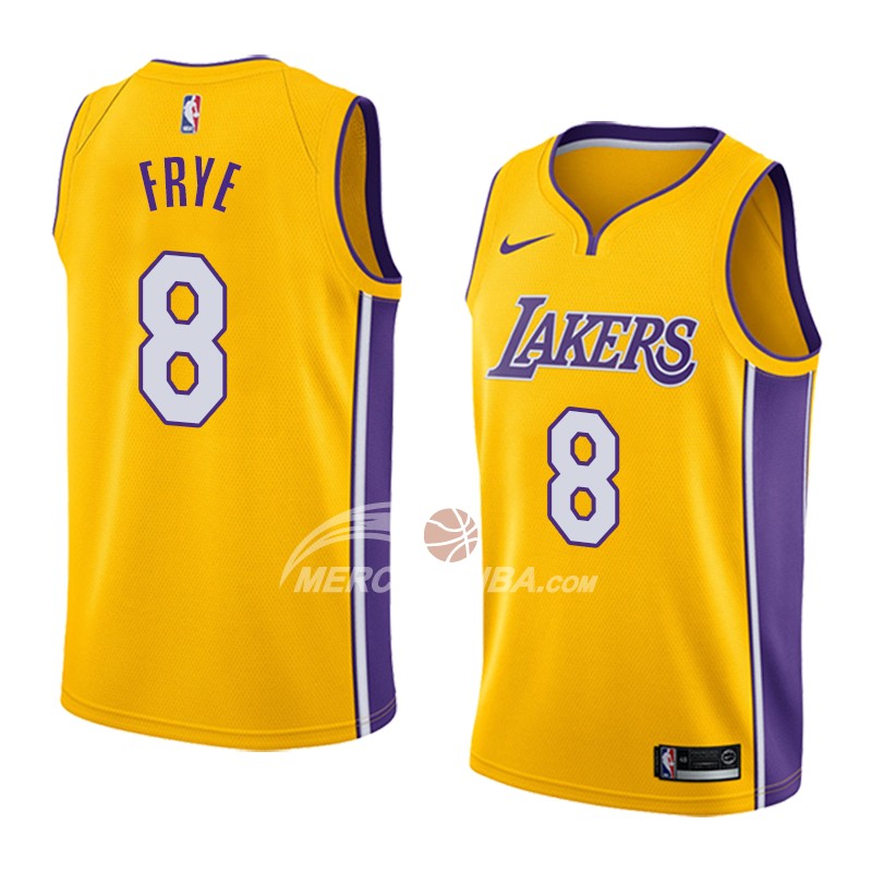 Maglia Los Angeles Lakers Channing Frye Icon 2017-18 Or